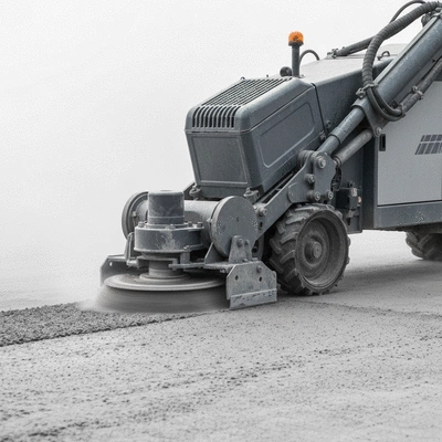 Concrete grinding process