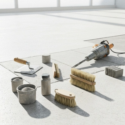 Concrete slab maintenance