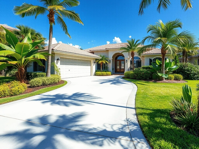 Concrete Driveways in Palm Beach